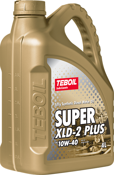 Синтетическое моторное масло TEBOIL SUPER XLD-2 PLUS 10W-40